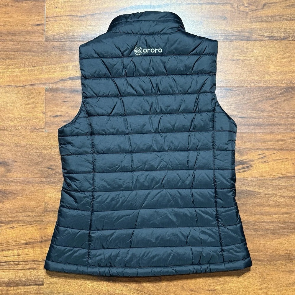 Ororo Heated Vest Womens Small Black Insulated Puffer Heated Jacket No Battery - Picture 2 of 4